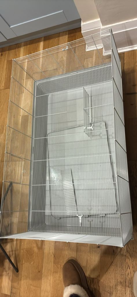 Pets at Home Habitat 3 Dwarf or Syrian Hamster & Mouse Cage Grey