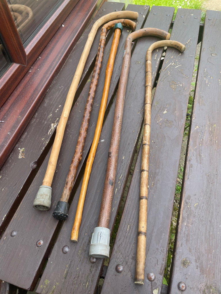 WALKING STICKS JUST. £2  EACH