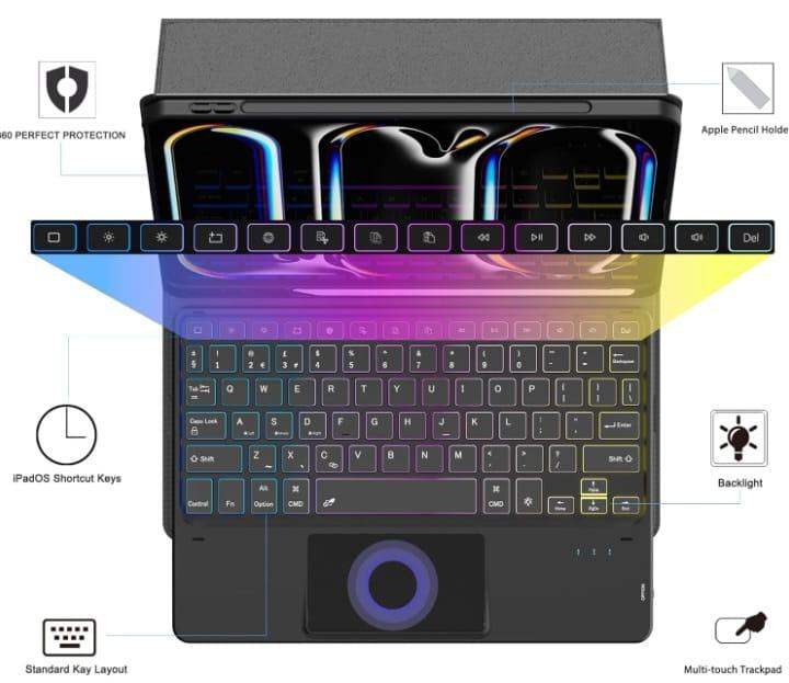 iPad Pro 11-inch (M4) 2024 Keyboard Case