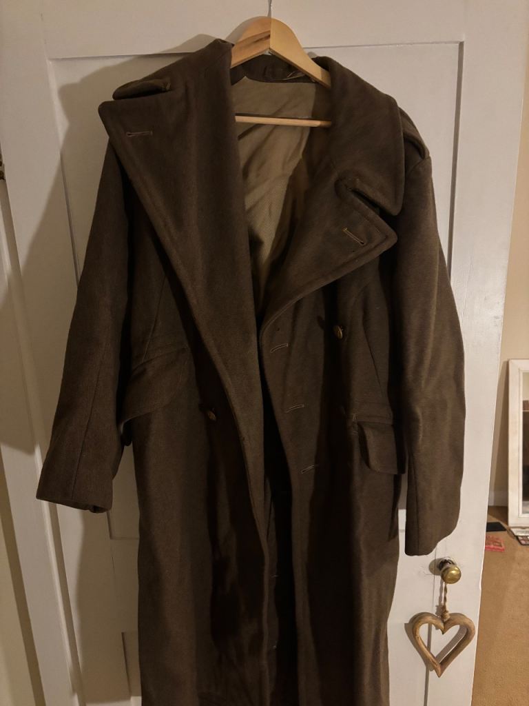 Genuine military trench coat 