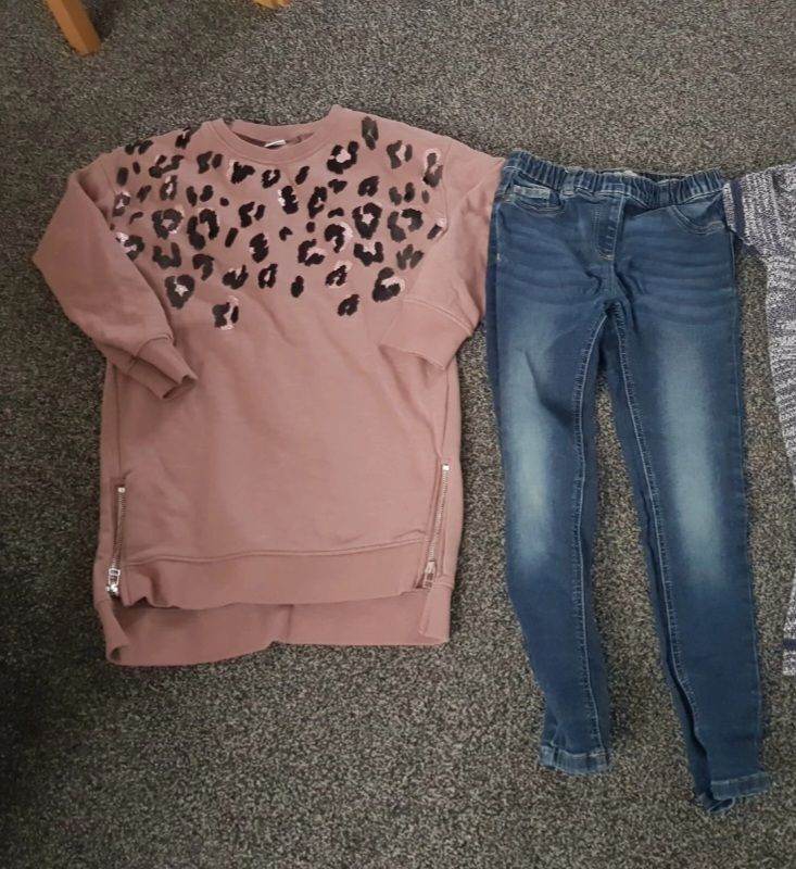 Next Sweatshirt & Skinny Jeans Age 9 years