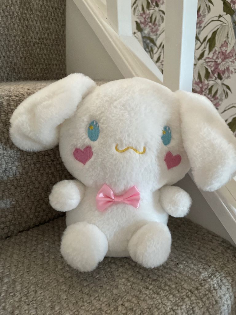 Cinnamoroll Plush Toy – White, As Good As New