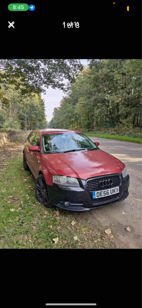 Audi, A3, Hatchback, 2006, Manual, 1968 (cc), 5 doors