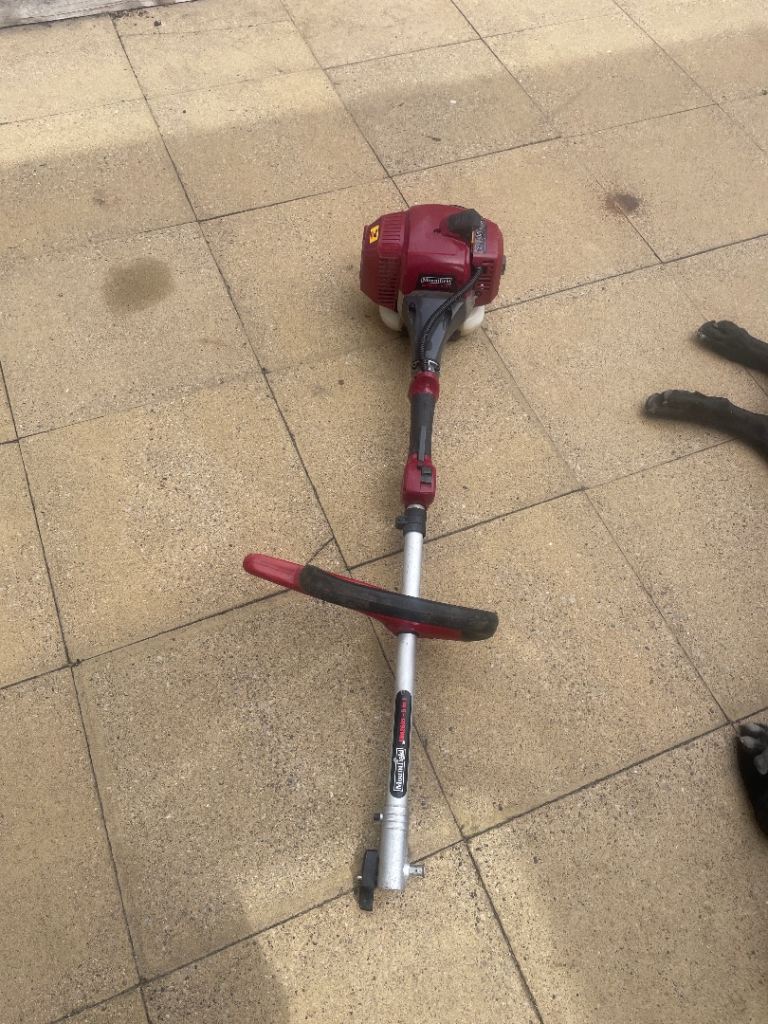 Petrol Strimmer / Grass Trimmer - Red, Good Condition
