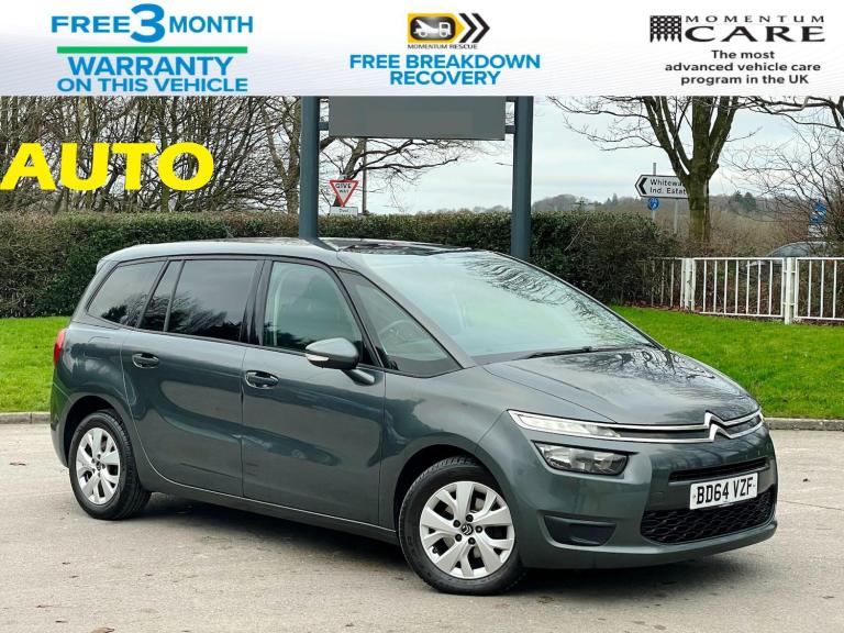 2014 Citroen C4 Grand Picasso 1.6 e-HDi Airdream VTR+ ETG6 Euro 5 (s/s) 5dr MPV Diesel Automatic