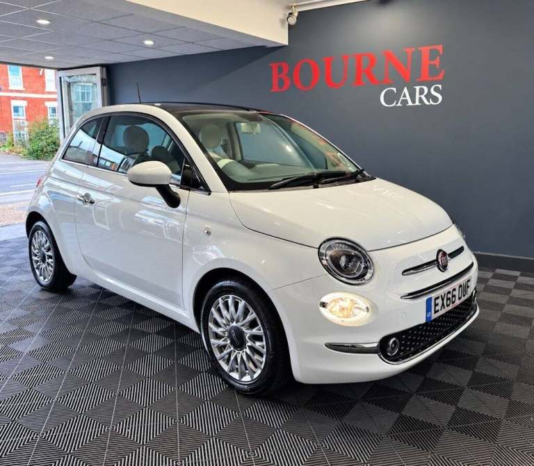 2016 Fiat 500 1.2 Lounge Hatchback 3dr Petrol Manual Euro 6 (s/s) (69 bhp) Hatchback Petrol Manual