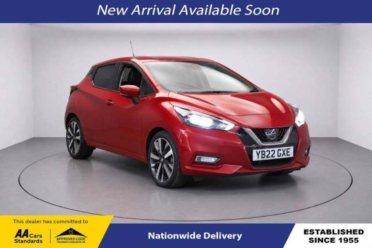 2022 Nissan Micra 1.0 IG-T Tekna Hatchback 5dr Petrol Manual Euro 6 (s/s) (92 ps) Hatchback Petro...