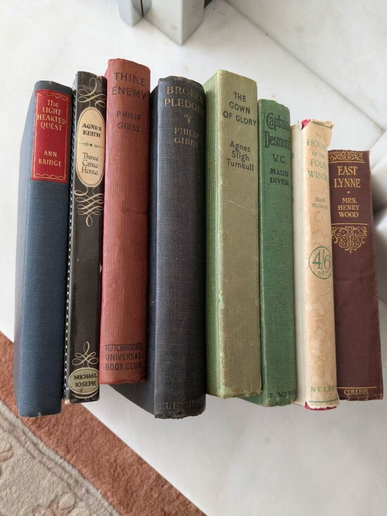 Collection of Antique Books. Used.
