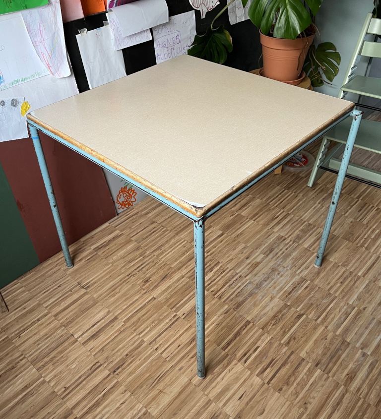 Vintage school table 