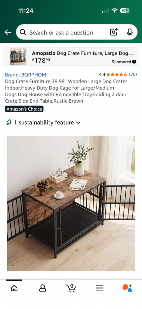 Dog crate 