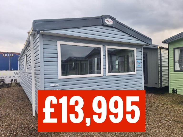 OFF SITE static caravan Scotland double glazed & heated Atlas Moonstone