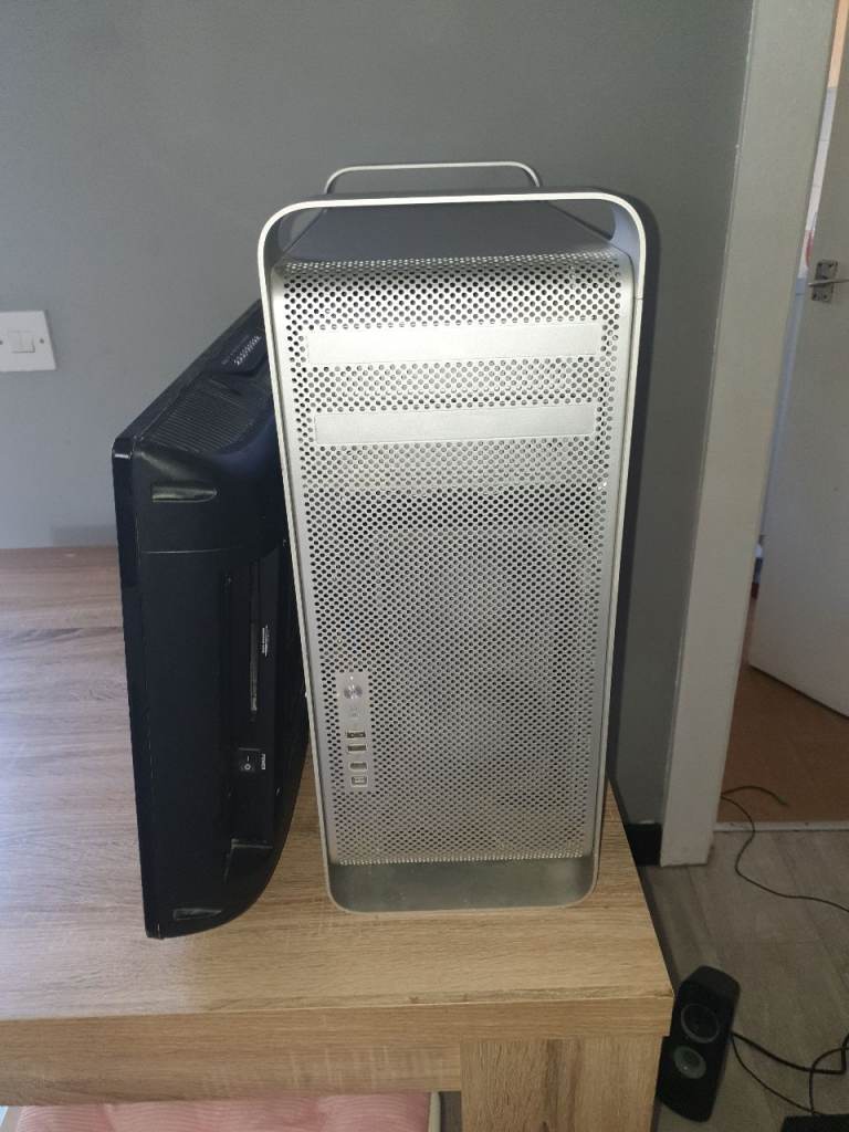 Apple Mac Pro G5 Tower Desktop PC – Silver, Good Condition