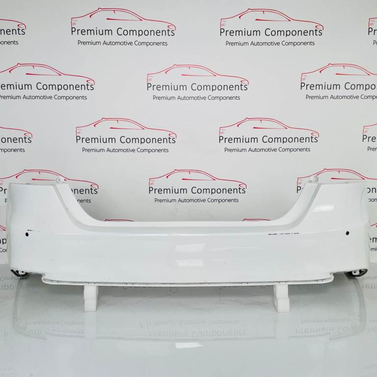 Toyota Camry Rear Bumper Skin White 2017 - 2022 [ak31]