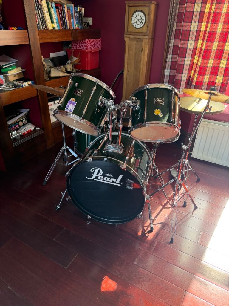 Pearl export drum set