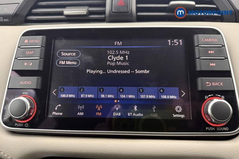 2022 Nissan Micra 1.0 IG-T 92 Tekna 5dr CVT Hatchback Petrol Automatic