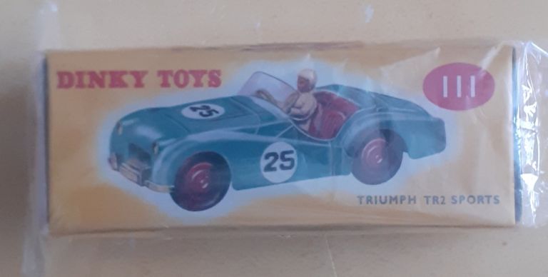 Dinky Toys Triumph TR2 Sports 111.