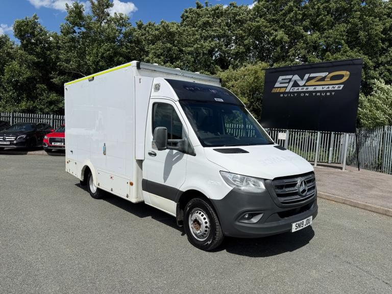 2019 19 REG MERCEDES-BENZ SPRINTER 519 3.0 V6 AUTOMATIC 5.0 TONNE TWIN WHEEL VAN
