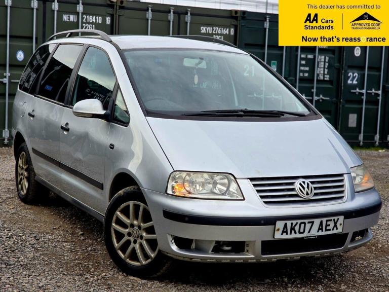 2007 Volkswagen Sharan 1.9 TDI PD SE MPV 5dr Diesel Automatic (211 g/km, 115 bhp) MPV Diesel Auto...