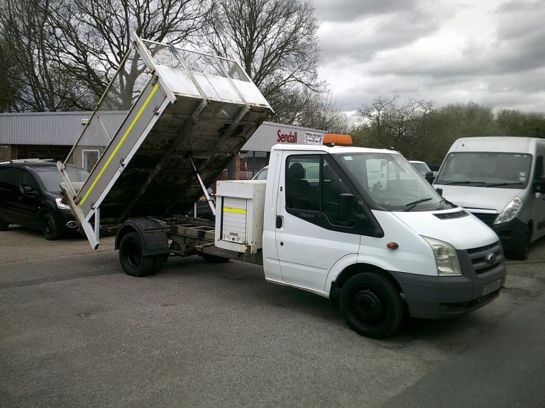 Ford Transit TIPPER,2010,10 REG,WHITE,ONLY 133k,1 OWNER,LONG MOT,VERY CLEAN VAN