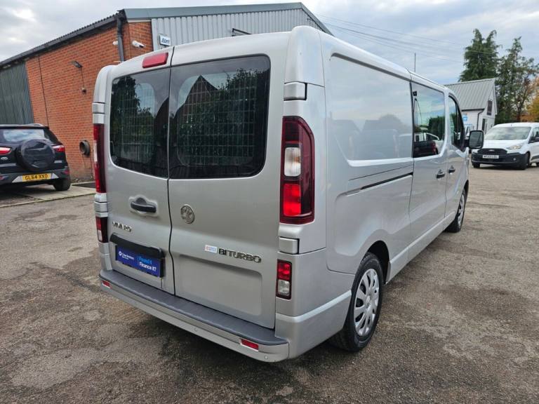 2017 Vauxhall Vivaro 2900 1.6CDTI BiTurbo 125PS Sportive H1 D/Cab PANEL VAN DIESEL Manual