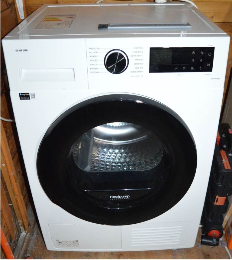 Samsung Heat Pump tumble dryer 9kg load