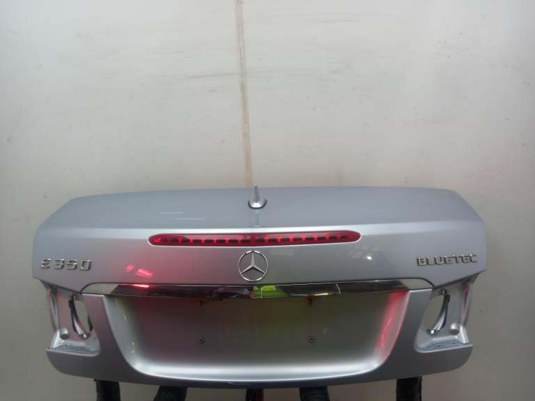 Mercedes E Class Boot Lid Tailgate 2009-2017 2 Door Convertible Silver