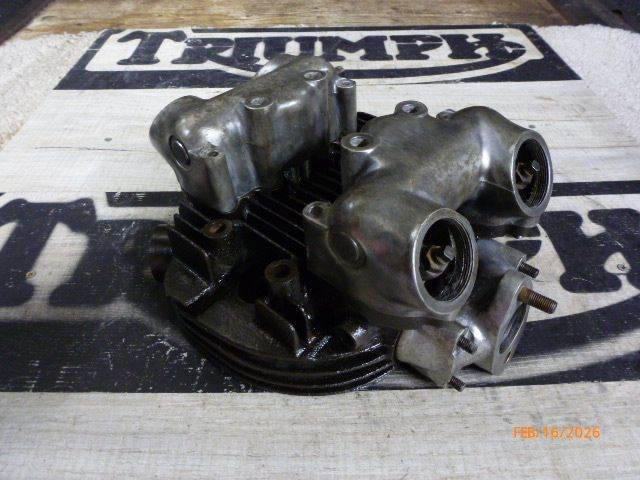 Triumph Thunderbird 6T Iron Head / Rocker Boxes and SU Carb type Inlet manifold.