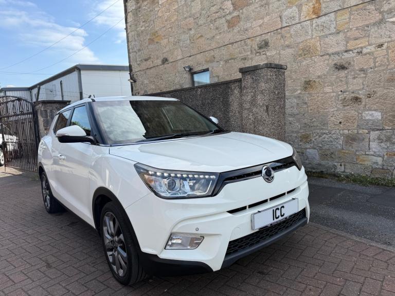 2016 SSANGYONG TIVOLI 1.6 ELX SUV 5DR WHITE HEATED LEATHER SATNAV REV/CAM CRUISE