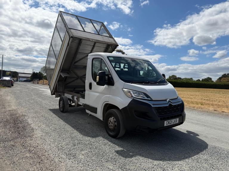Citroen Relay 2.2 BlueHDi 35 X caged tipper Aircon  2dr Diesel Manual... 2021/21