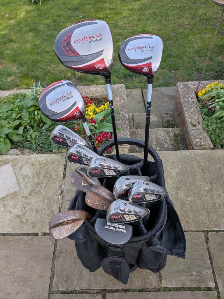 CALLAWAY GOLF CLUBS FULL SET UP 