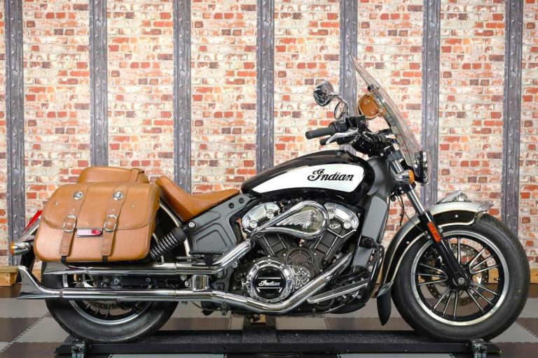 2016 INDIAN SCOUT - 11,280 MILES - LOADED WITH EXTRAS - BASSANI FISHTAIL EXHAUST