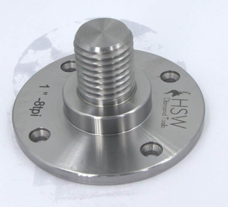 Woodturning lathe chuck wall mount storage organiser