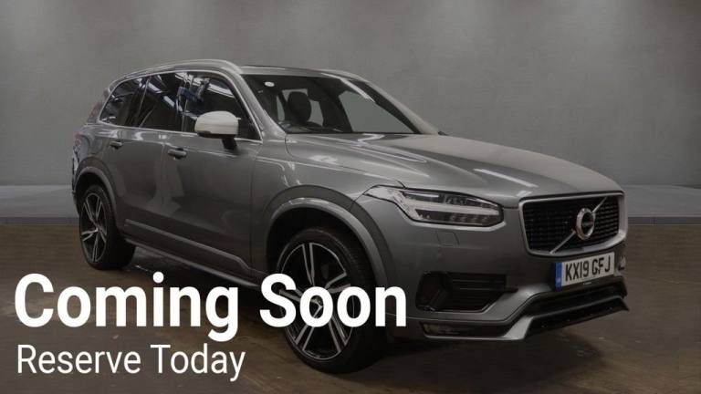 2019 Volvo XC90 2.0 T6 R-Design Pro SUV 5dr Petrol Auto 4WD Euro 6 (s/s) (310 ps) ESTATE Petrol A...