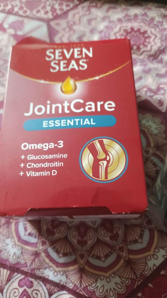 Seven Seas - JointCare Essential, Omega-3, Glucosamine, Chondroitin & vit D X 60