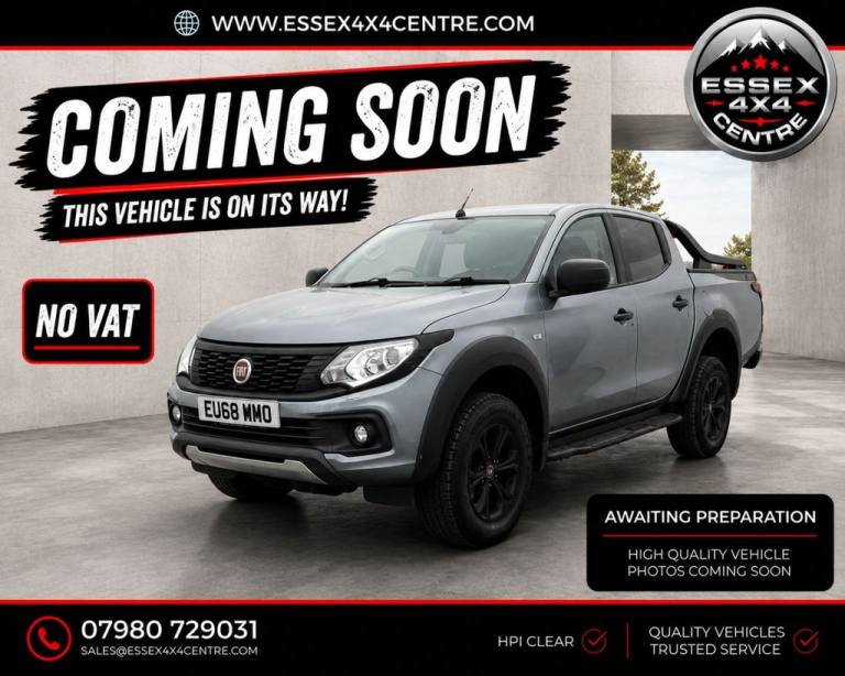 2018 Fiat Fullback 2.4 180hp Cross Double Cab Pick Up Auto PICK UP DIESEL Automatic