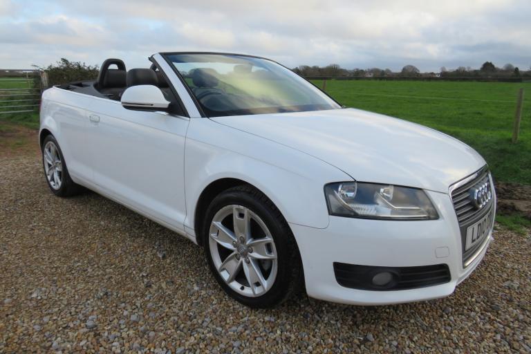 2010 Audi A3 2.0 TDI SPORT 2 DOOR STOP / START CONVERTIBLE Diesel Manual