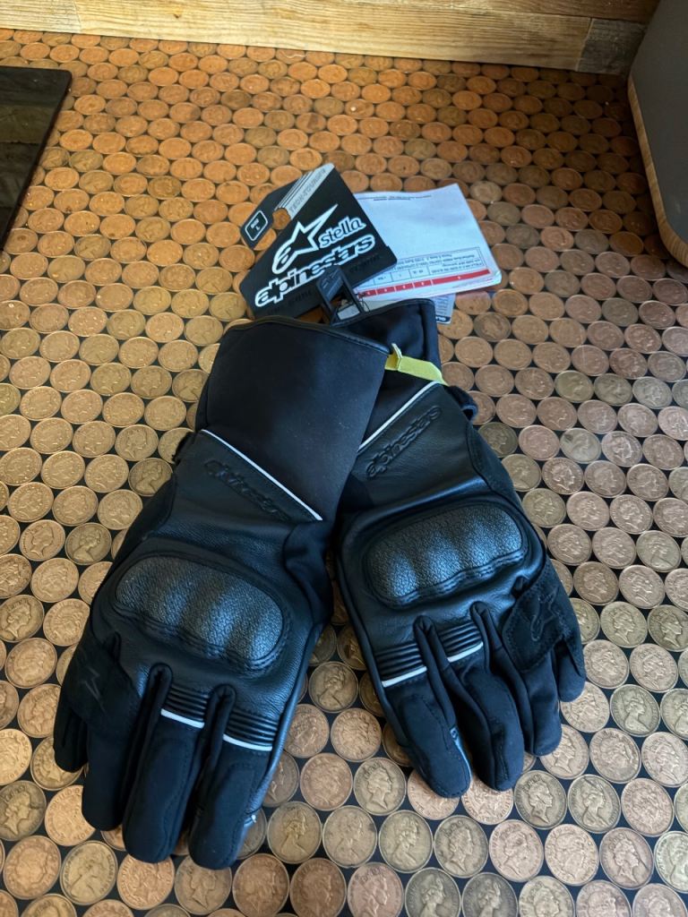 Alpinestars Stella Wr-2 V2 waterproof goretex motorcycle gloves size women’s large Brand new