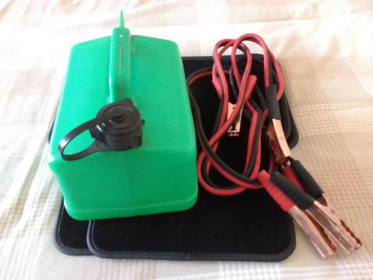 Car Mats / 5ltr Petrol Canister / Jump Leads