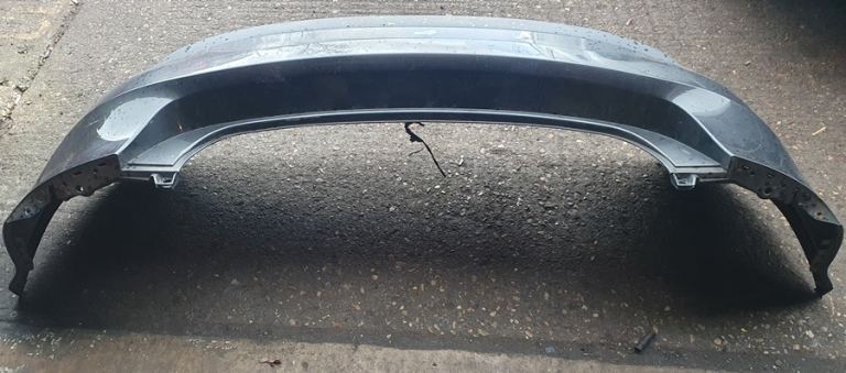 Seat Ibiza 3 Doors Rear Bumper Grey 6J1 2010