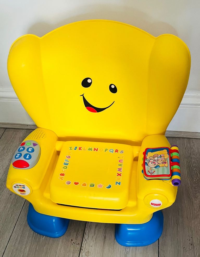 Fisher Price Yellow Laugh & Learn Smart Stages Chair