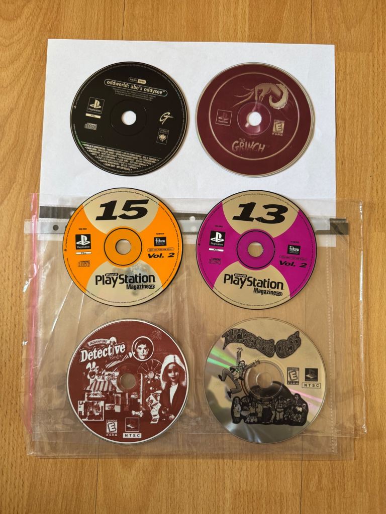 image for PlayStation 1 & Hong Kong Game Station discs