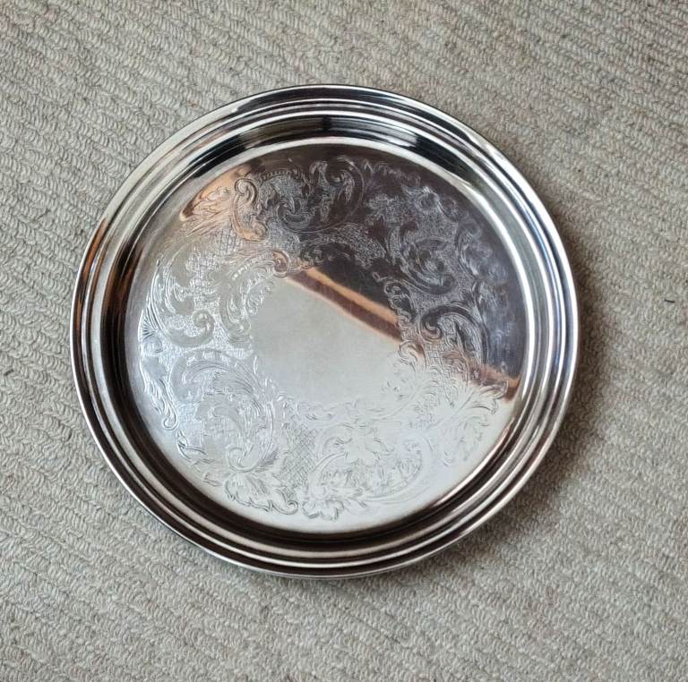 Vintage Silver Plated Tray
