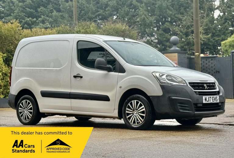 2017 Peugeot Partner 1.6 BlueHDi 648 S L1 4dr Diesel