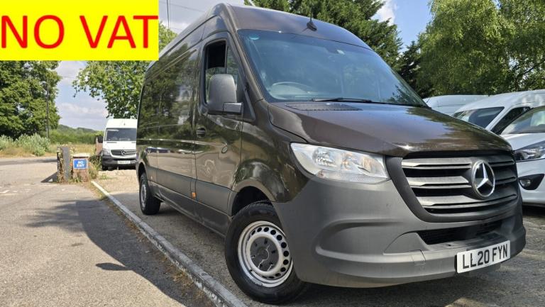 2020 Mercedes-Benz Sprinter 2.1 314 CDI FWD L2 H2 MWB (NO VAT) PANEL VAN Diesel Manual