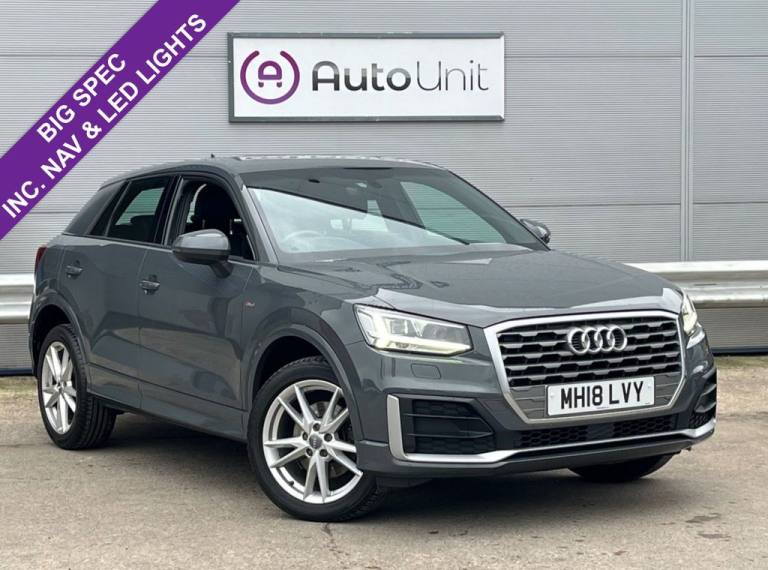 2018 AUDI Q2 1.4 TFSI COD S LINE  PETROL MANUAL EURO 6 (S/S) (150 PS)