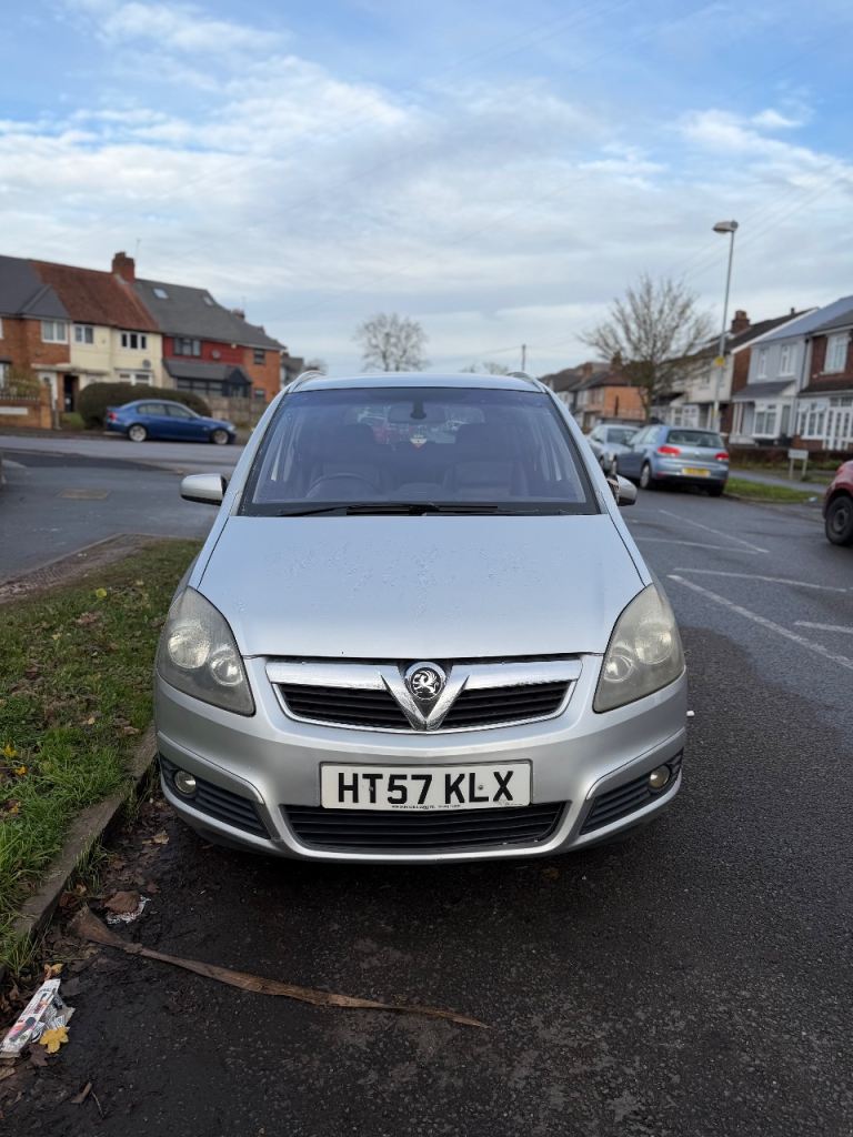 Vauxhall, ZAFIRA, MPV, 2008, Manual, 1796 (cc), 5 doors