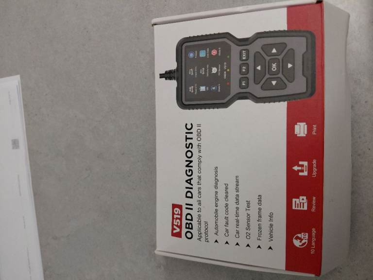 V519 OBD2 car diagnostic scanner 