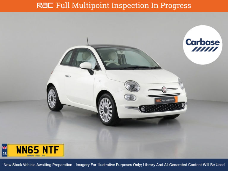 2015 Fiat 500 1.2 Lounge Hatchback 3dr Petrol Manual Euro 6 (s/s) (69 bhp) Hatchback PETROL Manual