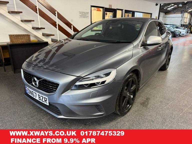 2017 67 VOLVO V40 2.0 T3 R-DESIGN NAV PLUS HATCHBACK 5DR PETROL MANUAL EURO 6 (S