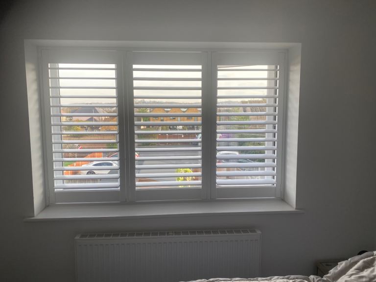 Brand new plantation shutter